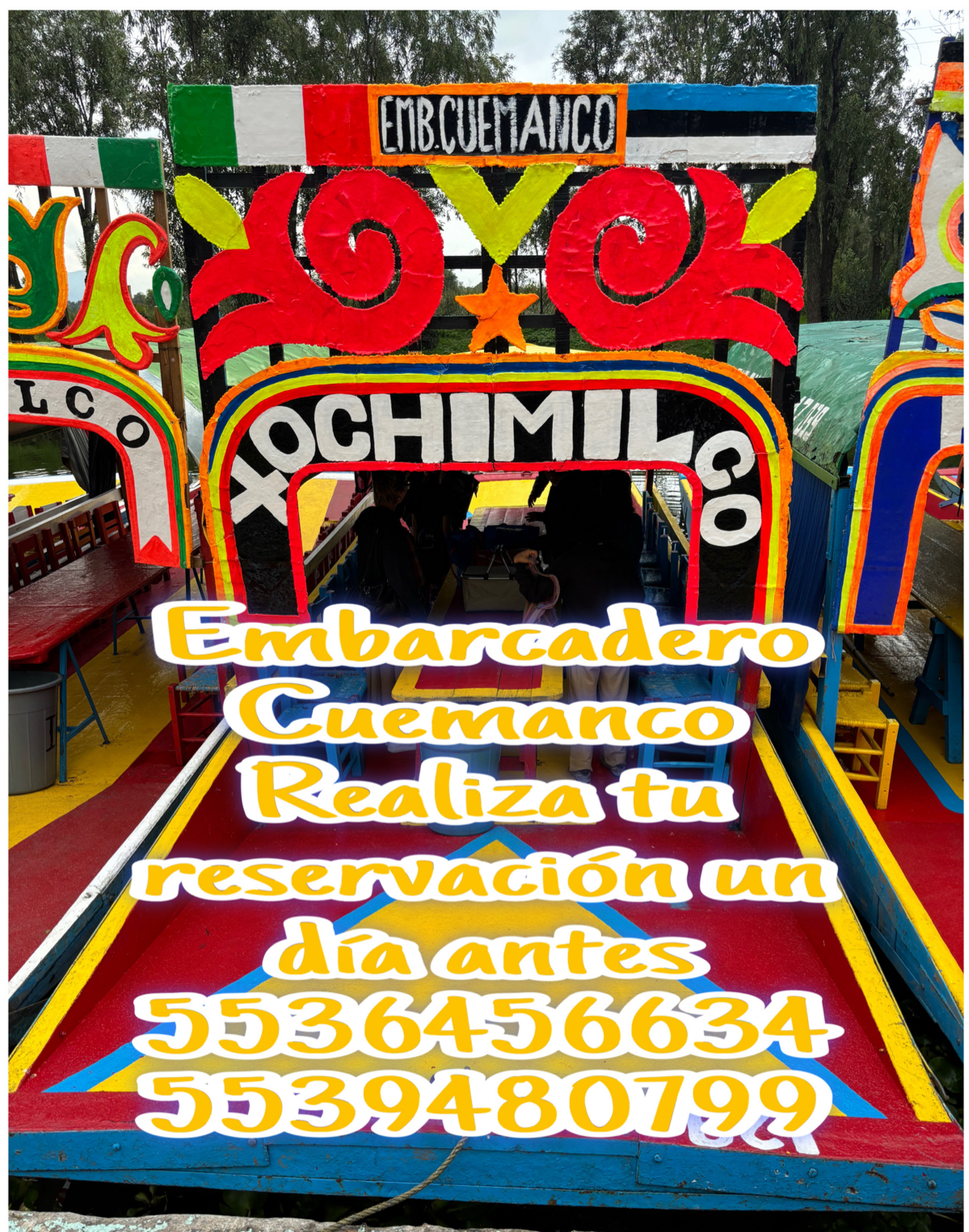 Trajineras Xochimilco - Embarcadero Cuemanco cover