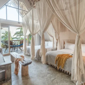 Junior Suite Ocean Front Top Double — Ahau Tulum
