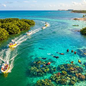 Cancún Speed Boat & Snorkeling