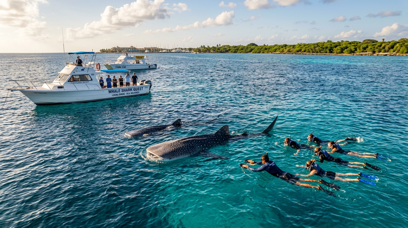Semi-Private Whale Shark Quest – from Isla Mujeres