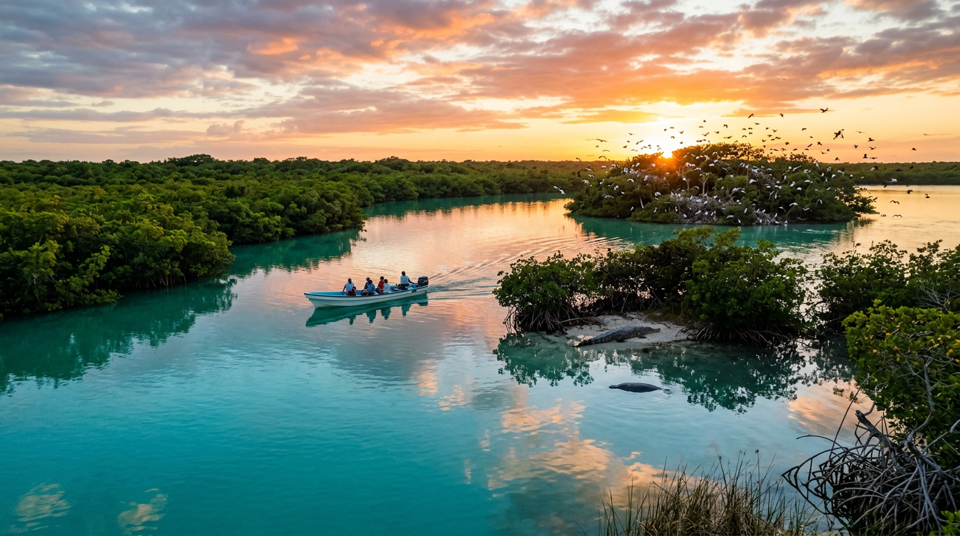 Sian Ka'an Sunset