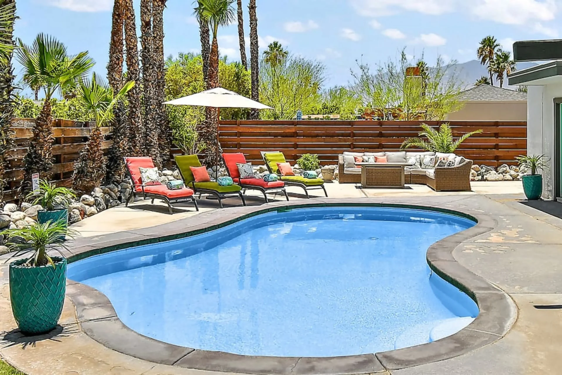 Perfect Pool Safari | Private Palm Springs Escape gallery 2