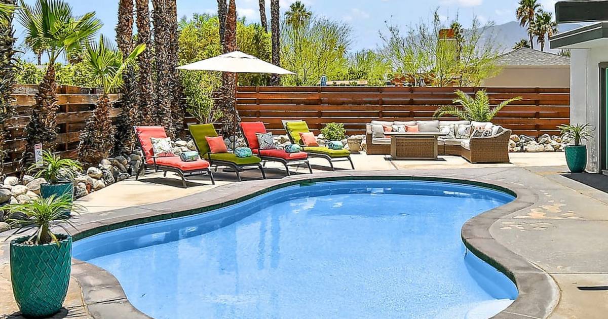 Perfect Pool Safari | Private Palm Springs Escape gallery 1
